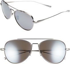 60mm Titanium Polarized Sunglasses - Tempest