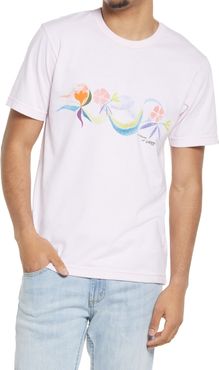 X Chris Johanson Men's Floral Graphic Tee