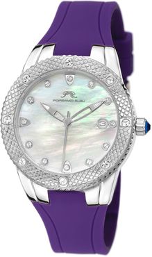 Porsamo Bleu Women's Linda Swarovski Crystal Accented Quartz Watch, 36mm x 44mm at Nordstrom Rack