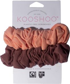 Package Free X Kooshoo 2-Pack Organic Cotton Scrunchies