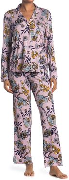 shimera Tranquility Long Sleeve Shirt & Pants 2-Piece Pajama Set at Nordstrom Rack