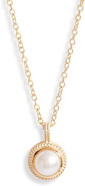 Genuine Pearl Pendant Necklace (Nordstrom Exclusive)