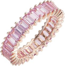 Kristyn Kylie Pink Sapphire Eternity Ring