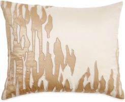 Gold Dust Silk Accent Pillow