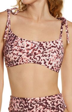 Easy Retro Tie Strap Bikini Top