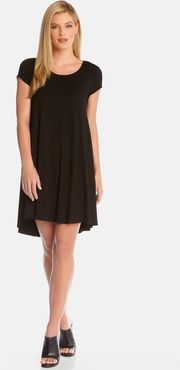 'Maggie' Cap Sleeve Trapeze Dress