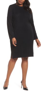 Plus Size Women's Ming Wang Sweater Dress