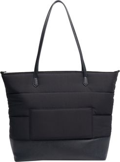 The Carry-All Quilted Tote - Black