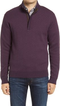 Brennand Quarter Zip Sweater