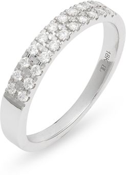 Audrey Double Row Diamond Stacking Band Ring (Nordstrom Exclusive)
