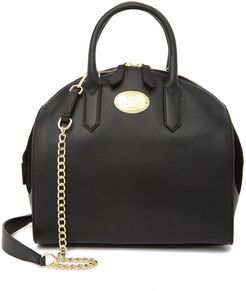 Roberto Cavalli Leather Satchel at Nordstrom Rack