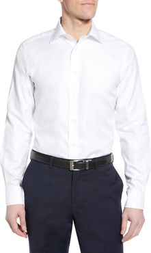 Big & Tall David Donahue Luxury Non-Iron Trim Fit Solid Dress Shirt