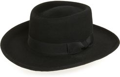 Planter Packable Wool Felt Hat - Black