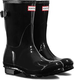 Original Short Adjustable Back Gloss Waterproof Rain Boot