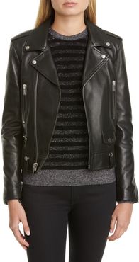 Leather Moto Jacket