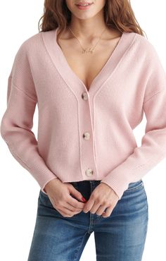 Bre Deep V-Neck Cardigan