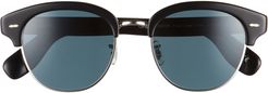 Cary Grant 52mm Polarized Sunglasses - Black/ Blue