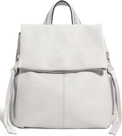 Bali Leather Backpack - White