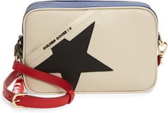 Star Leather Camera Bag - White