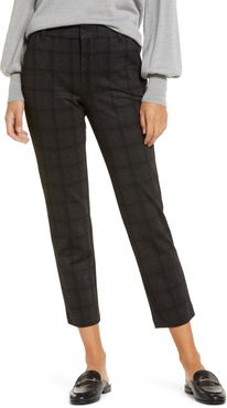Ab-Solution Plaid Ankle Trousers