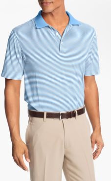 Big & Tall Cutter & Buck Trevor Stripe Drytec Polo