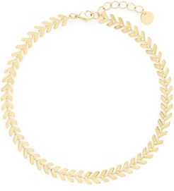 Brynn Chevron Chain Anklet