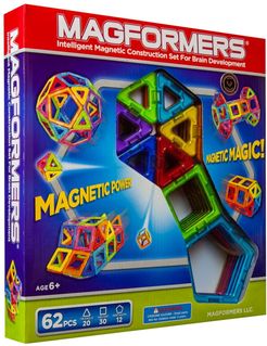 Boy's Magformers 'Rainbow' Magnetic 3D Construction Set