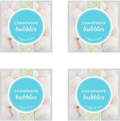 Champagne Bubbles Set Of 4 Candy Cubes