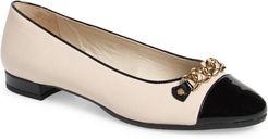 Amalfi by Rangoni Guenda Leather Ballet Flat at Nordstrom Rack