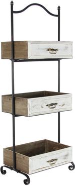 Willow Row Metal/Wood 3-Tier Tray Stand at Nordstrom Rack