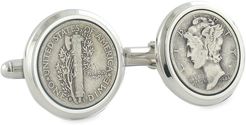 Mercury Dime Cuff Links