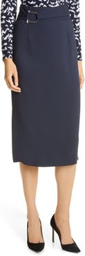 Verinala Belt Detail Pencil Skirt