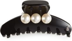 Imitation Pearl Embellished Hair Jaw Clip