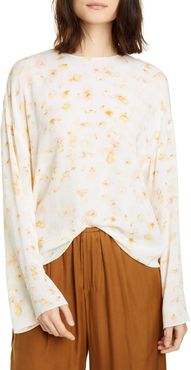 Vince Pressed Petal Long Sleeve Blouse at Nordstrom Rack