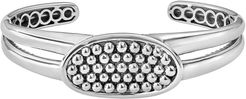 LAGOS Sterling Silver Caviar Beaded Open Cuff Bracelet at Nordstrom Rack