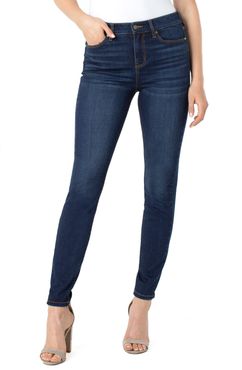 Liverpool Abby Sustainable High Waist Skinny Jeans