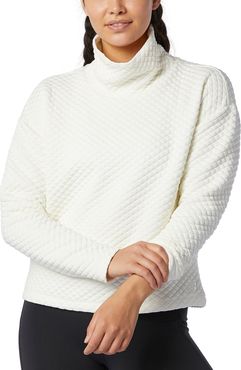 Nb Heat Loft Funnel Neck Quilted Top