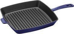 12-Inch Square Enameled Cast Iron Grill Pan