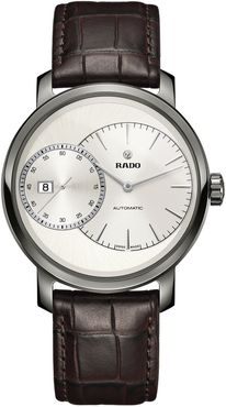 Rado Men's Automatic Croc Embossed Watch, 43mm at Nordstrom Rack