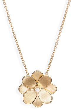 Petali Diamond Pendant Necklace