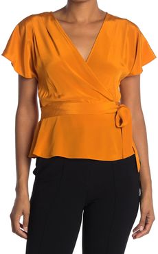 Diane von Furstenberg Kelse Silk Wrap Blouse at Nordstrom Rack