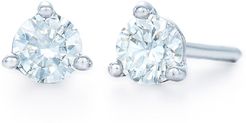 0.33Ct Tw Diamond & Platinum Stud Earrings
