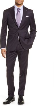 Ted Baker London Jay Trim Fit Plaid Wool Suit at Nordstrom Rack