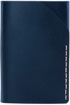 No. 2 Leather Card Case - Blue
