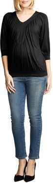 Ruched Dolman Top