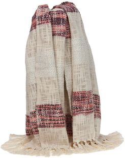 Parkland Collection Meena Transitional Multicolored Handloomed 52" x 67" Cotton Throw Blanket at Nordstrom Rack