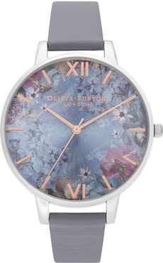 Under The Sea Faux Leather Strap Watch, 38mm