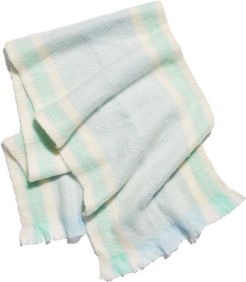 Brushed Racer Stripe Blanket Scarf