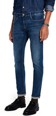 Scotch & Soda Tye Lucky Blauw Dark Slim Tapered Fit Jeans at Nordstrom Rack