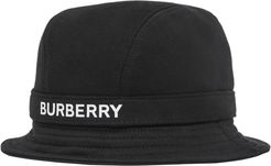 Logo Band Jersey Bucket Hat - Black